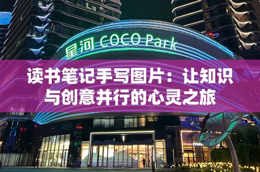 读书笔记手写图片：让知识与创意并行的心灵之旅