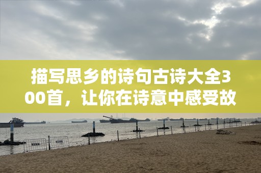 描写思乡的诗句古诗大全300首，让你在诗意中感受故乡的温暖