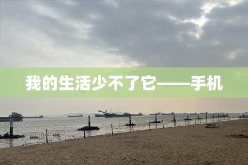 我的生活少不了它——手机