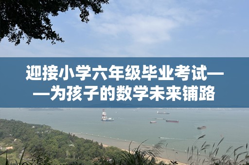 迎接小学六年级毕业考试——为孩子的数学未来铺路